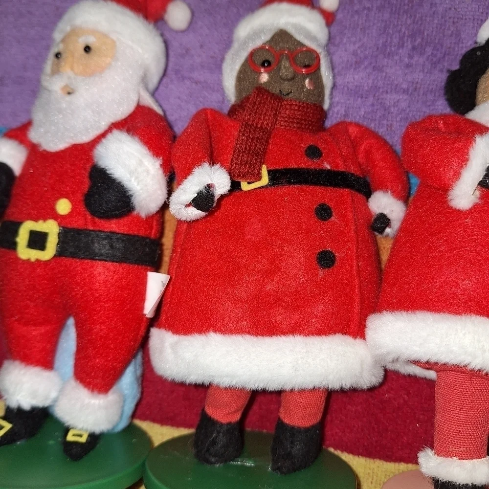 Winter Workshop Christmas Felt People Decorations